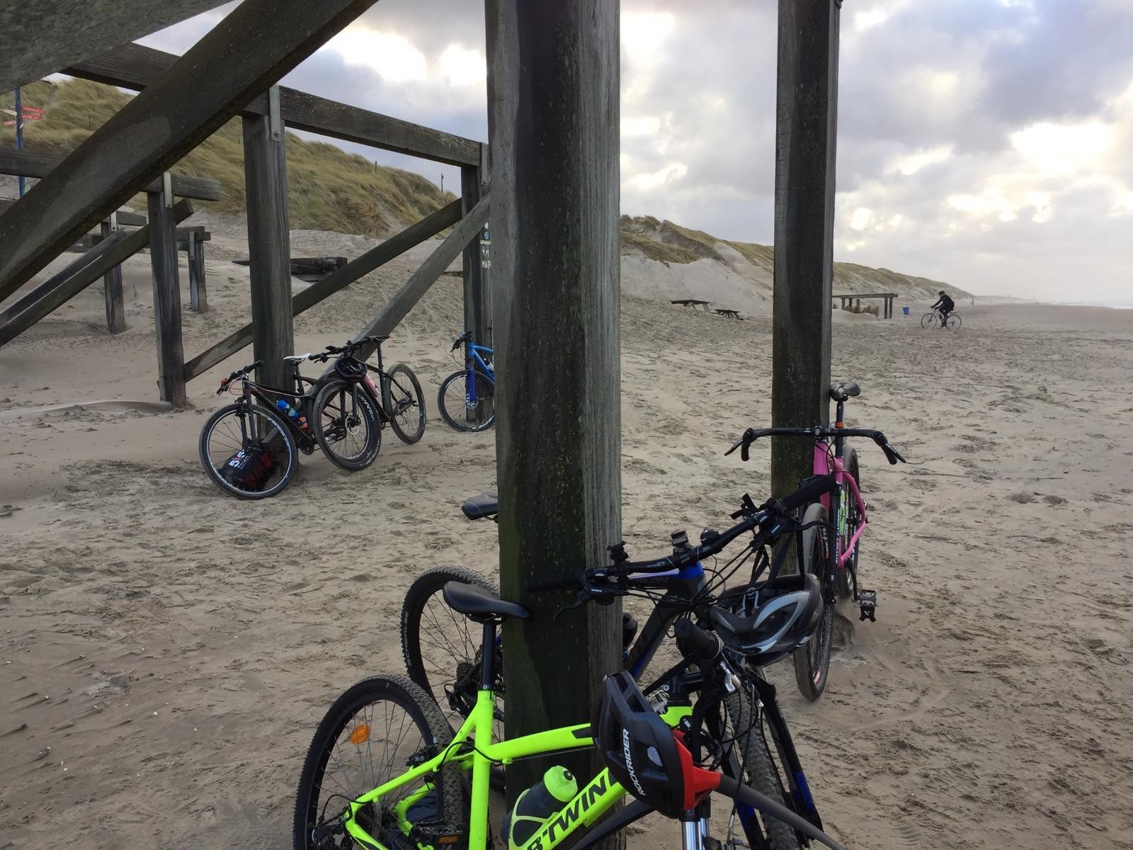 Zware omstandigheden bij de 1ste clubwedstrijd van het seizoen!