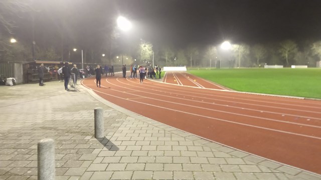 20230125 5km hardlopen baan Clubcompetitie