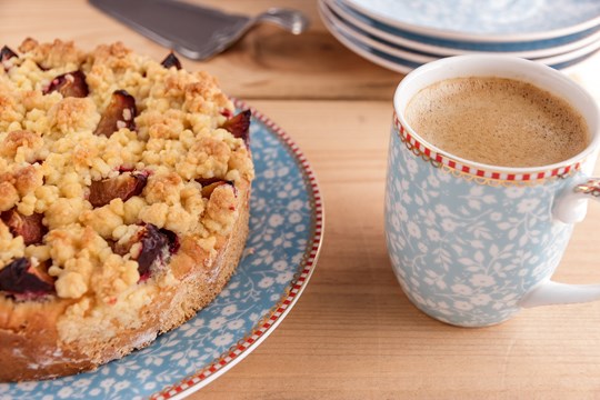 Koffie met gebak