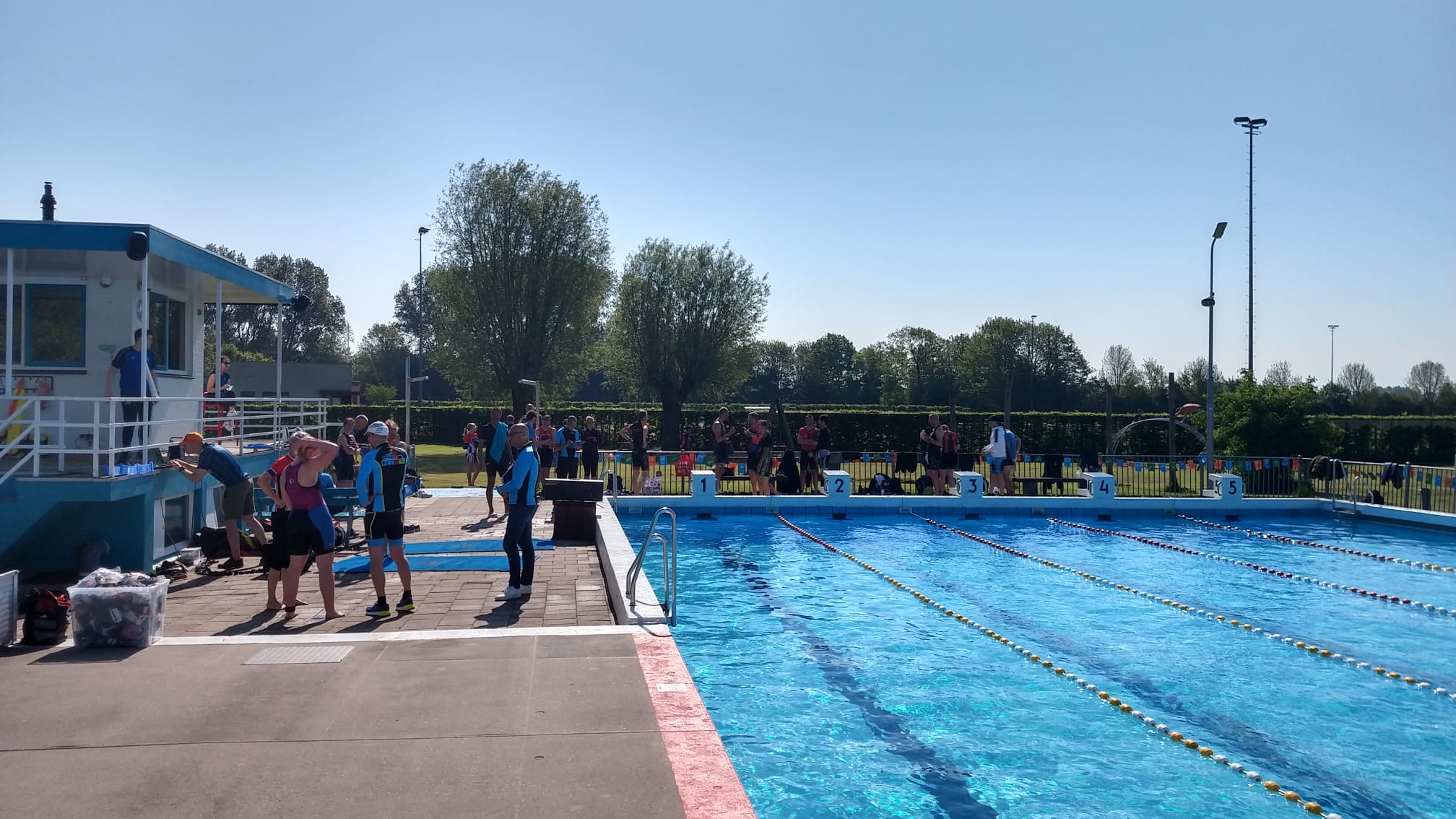 Clubwedstrijd zwemloop 11 mei