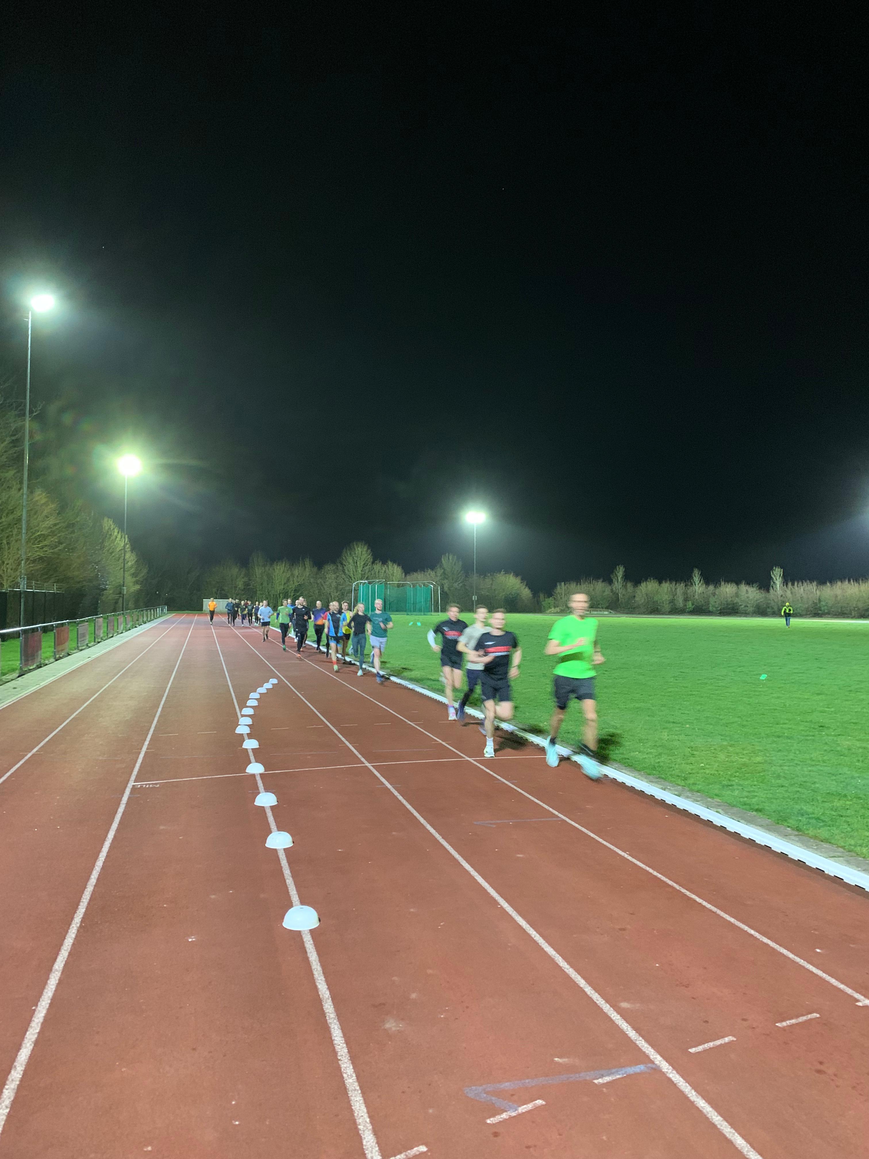 Uitslag Clubcompetitie 3x 1000m hardlopen