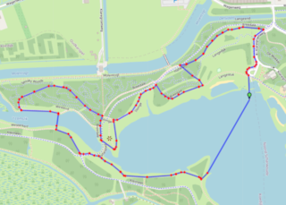 Parcours zwemloop 2026 TV Zwefilo